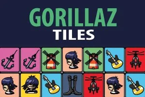 Gorillaz Tiles